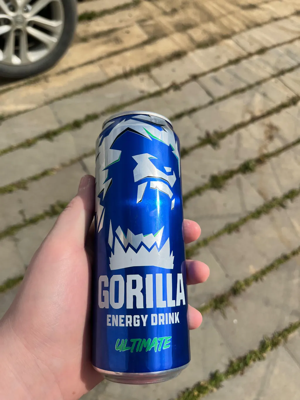 Gorilla Energy Drink, Cherry Berry, 16oz Cans (12 Pack) – Gorilla