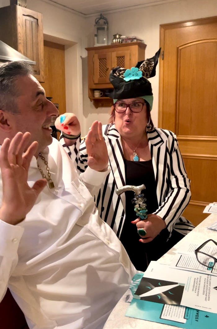 Korkenknall mit Todesfall