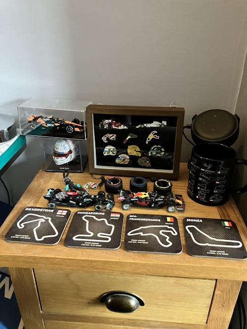 Display Case With 10 Pins of Your Choice