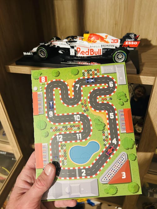 Formula One Enamel Pin 12 Day Advent Calendar