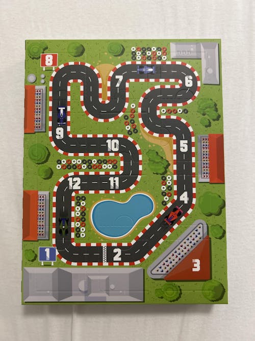 Formula One Enamel Pin 12 Day Advent Calendar