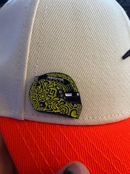 Lando Norris 2025 Helmet Enamel Pin