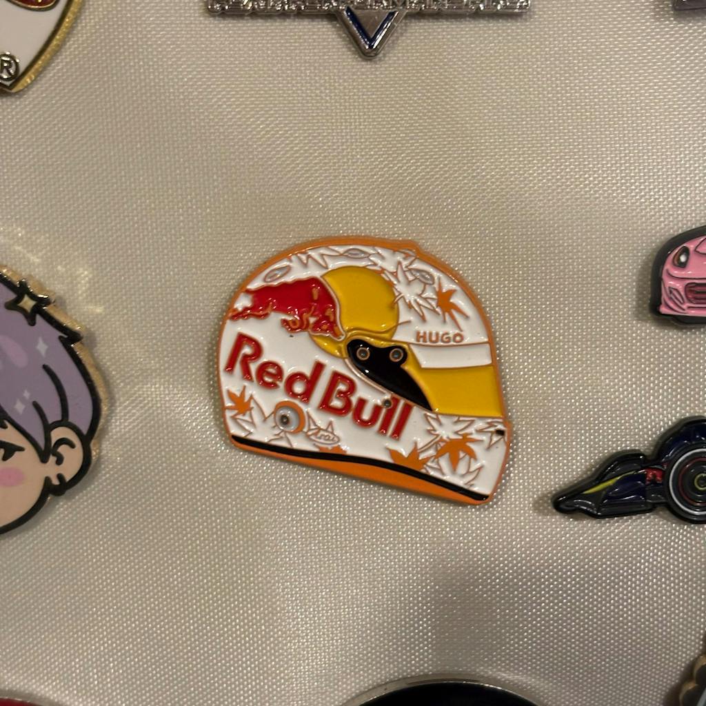 Yuki Tsunoda 2025 Helmet Enamel Pin