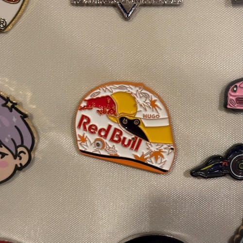 Yuki Tsunoda 2025 Helmet Enamel Pin