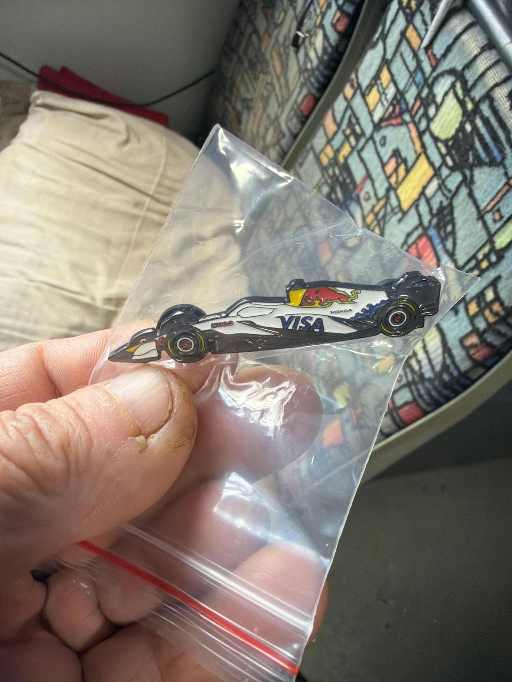 Racing Bulls VCARB 02 Formula One Car Enamel Pin