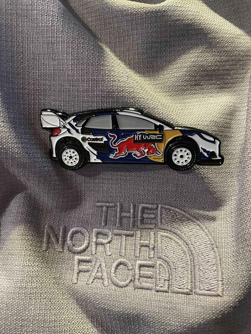 Ford Puma Rally1 Car Enamel Pin