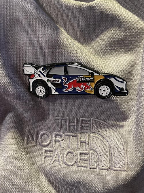 Ford Puma Rally1 Car Enamel Pin
