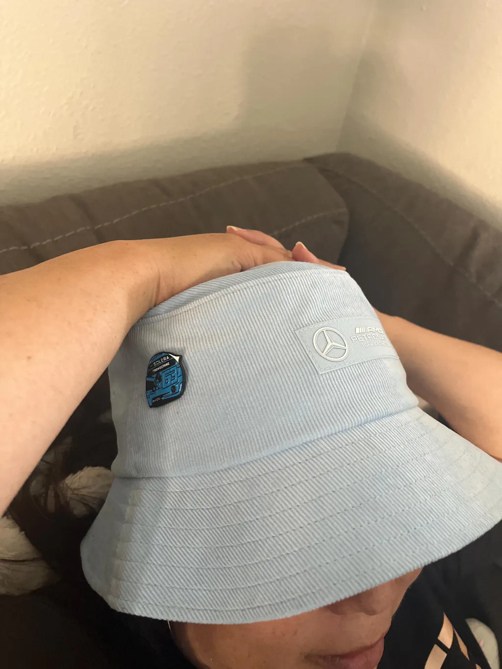 George Russell 2024 Helmet Enamel Pin