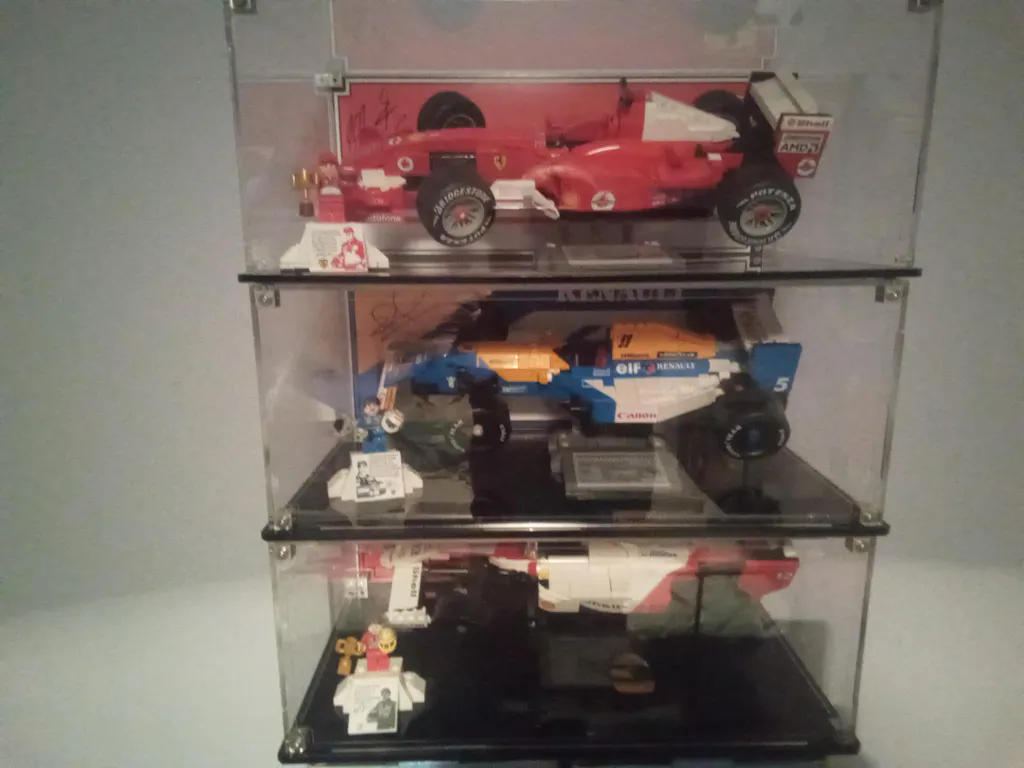 Michael Schumacher Custom Lego Minifig Helmet