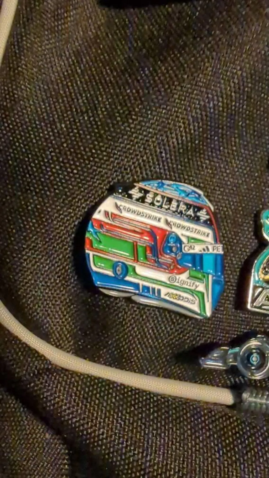 Kimi Antonelli 2025 Helmet Enamel Pin