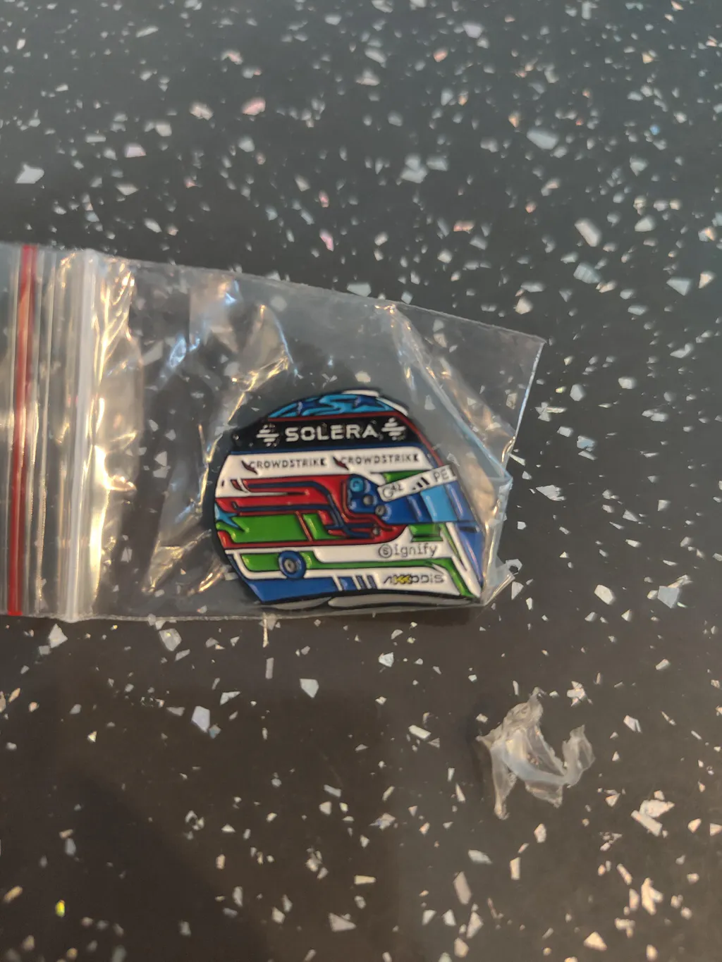 Kimi Antonelli 2025 Helmet Enamel Pin