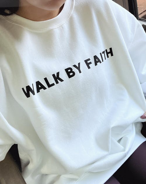 Walk by Faith Crewneck Sweatshirt