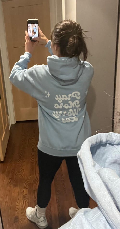 Pray More Worry Less Hoodie