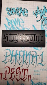 BLACK ON BLACK STICKERS – Grafpros