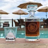 Custom Engraved Golf Flag - Personalized Capital Decanter Set with Whiskey  Glasses - Promotional Products - Custom Gifts - Party Favors - Corporate  Gifts - Personalized Gifts