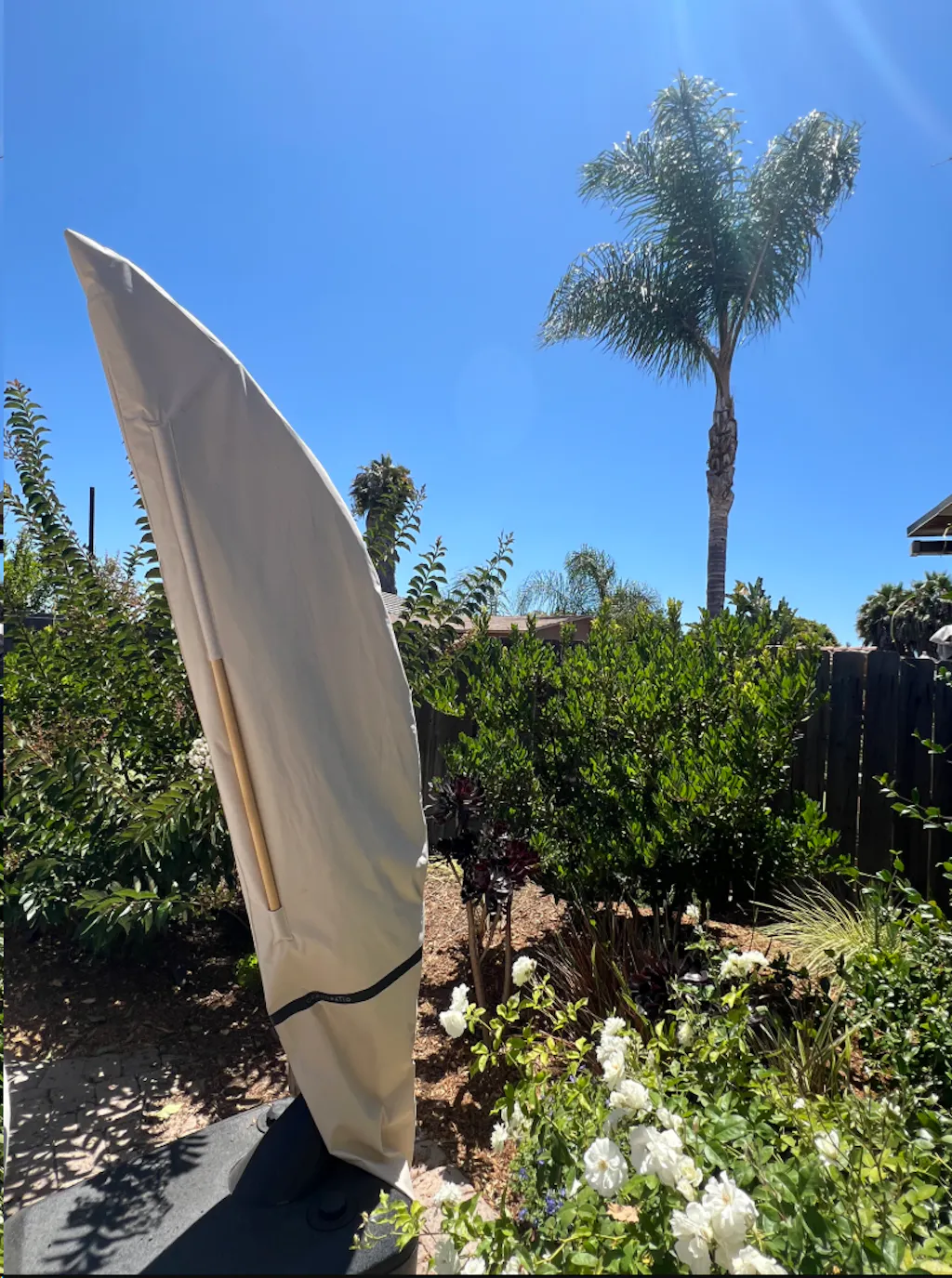 black rectangular patio umbrella canada Black Patio Umbrellas