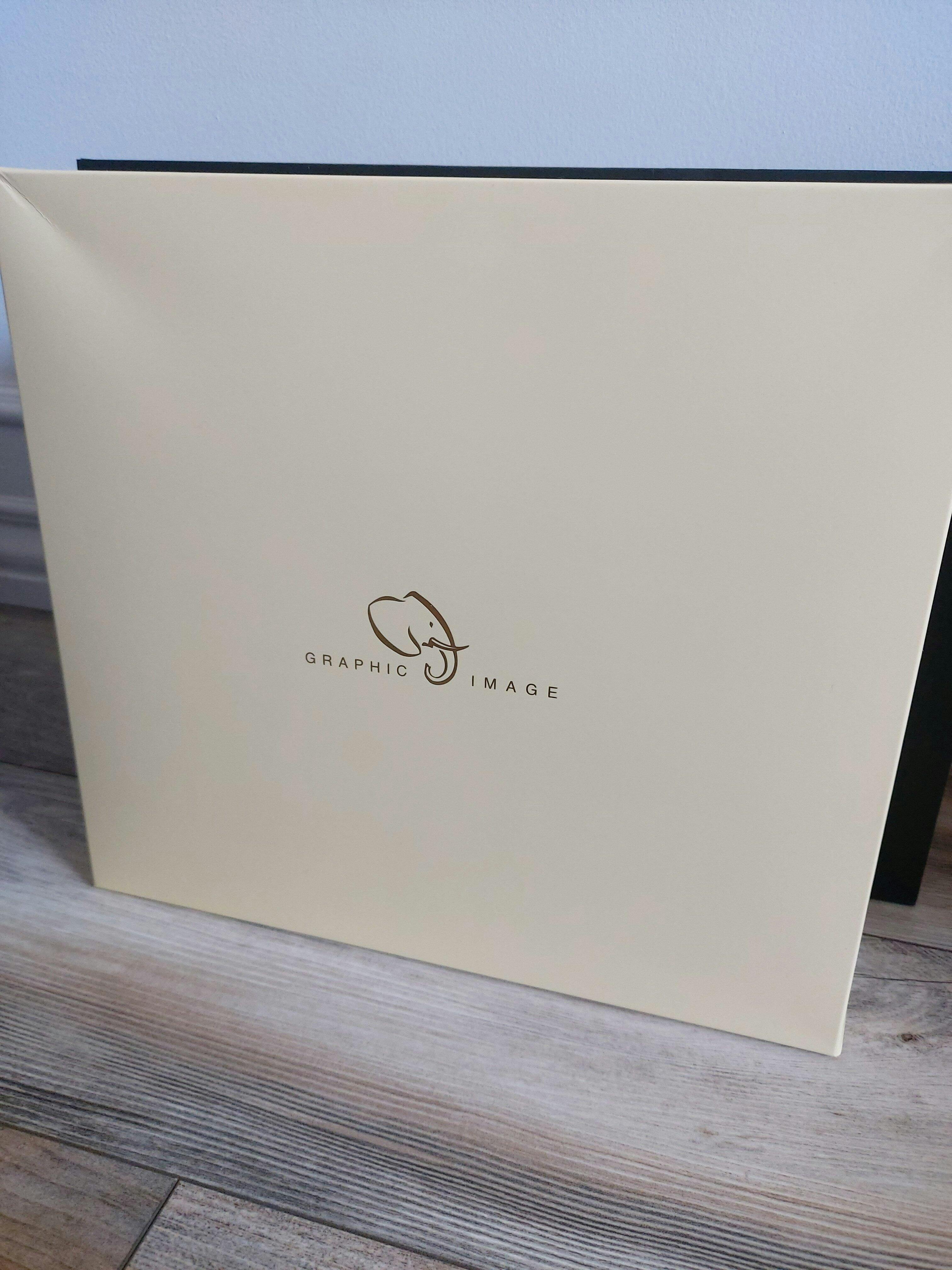 Large Clear Pocket Album | Nude Leopard Embossed Leather