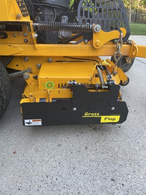 44WM70-5D GrassFlap® brand chute blocker Direct Bolt with Steel Blocke