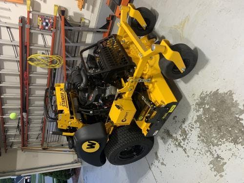 44WM70-5D GrassFlap® brand chute blocker Direct Bolt with Steel Blocke