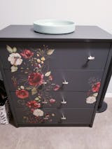 Redesign Decor Transfer - Midnight Floral – Gratefully Restored