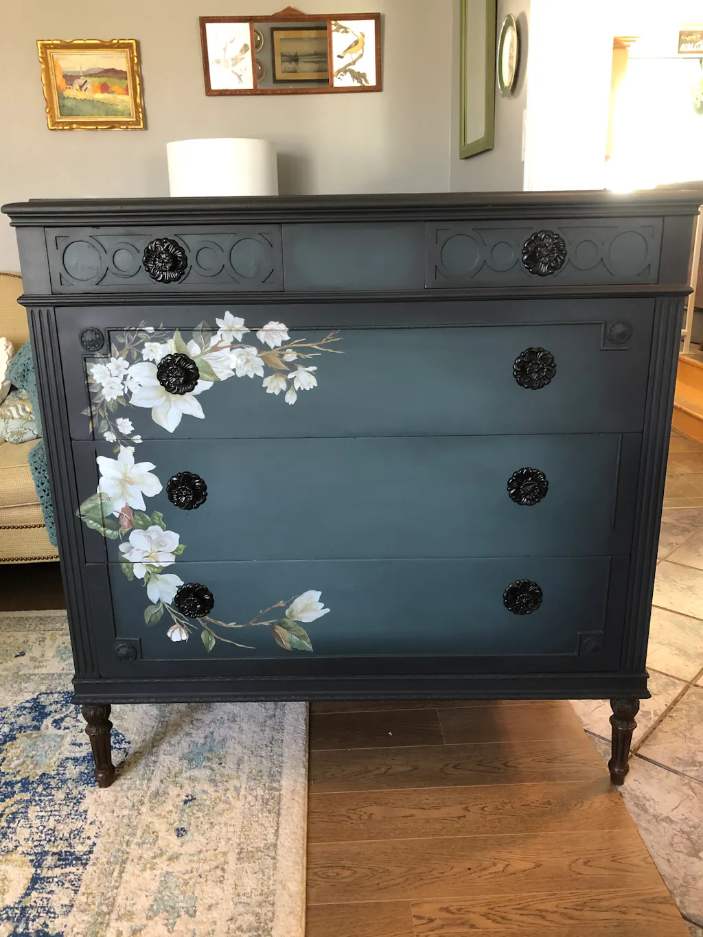 Magnolia Garden Transfer Belles And Whistles Gratefully Restored