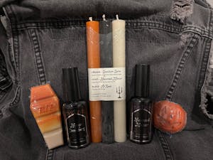 Multicoloured Halloween Taper Set