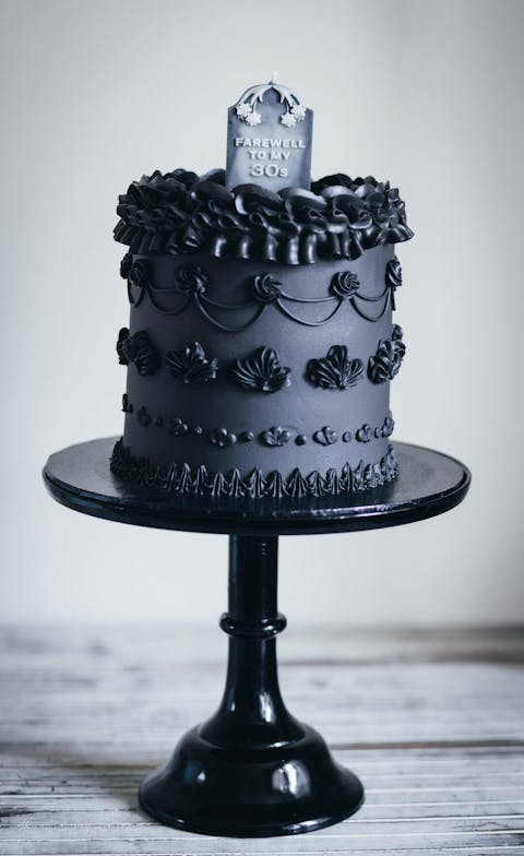 Farewell to my 20s ~ Tombstone Candle