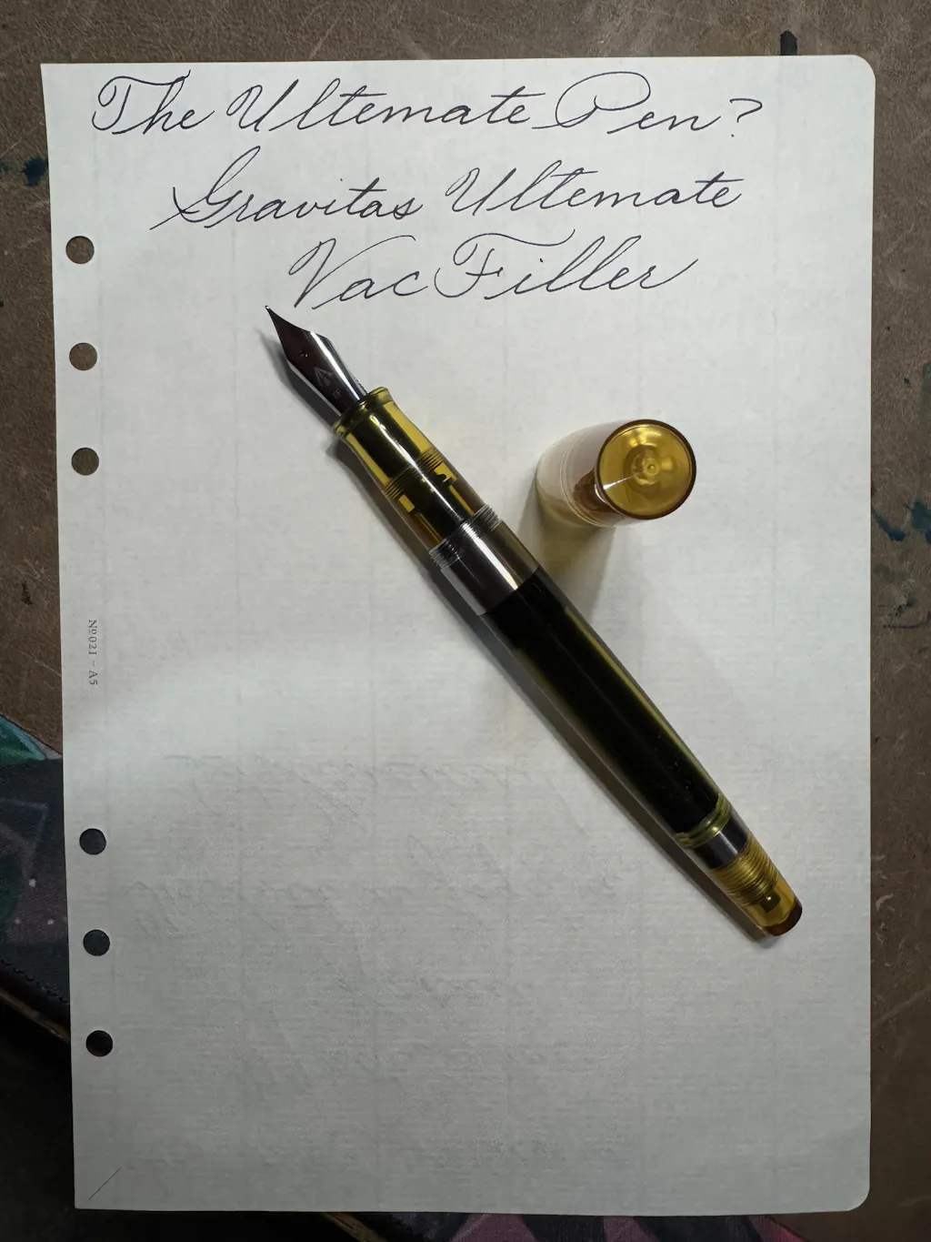 Gravitas - Ultemate Vac ULTEM – Gravitas Pens