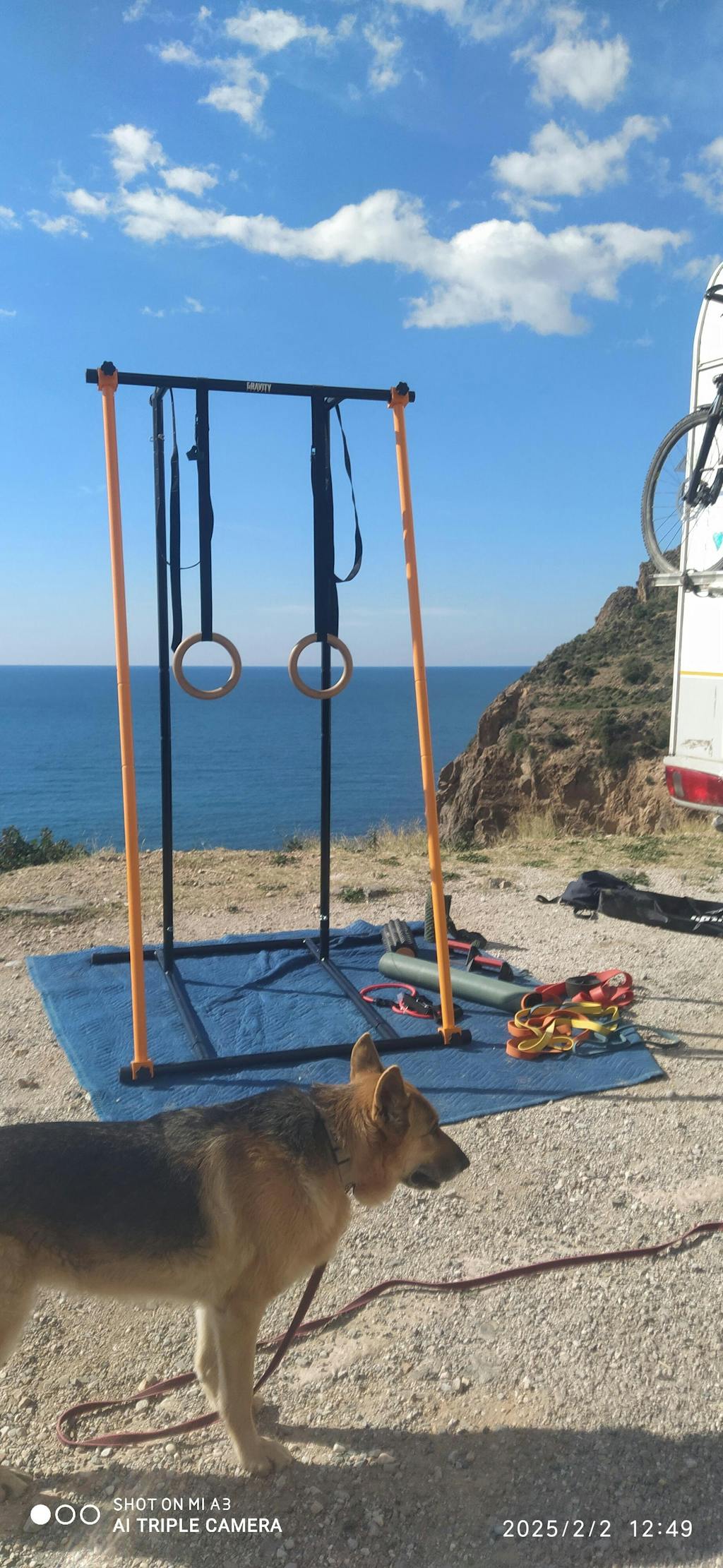 Gravity Fitness Portable Pull up Rack & Bag, Optional Extension Kit ...