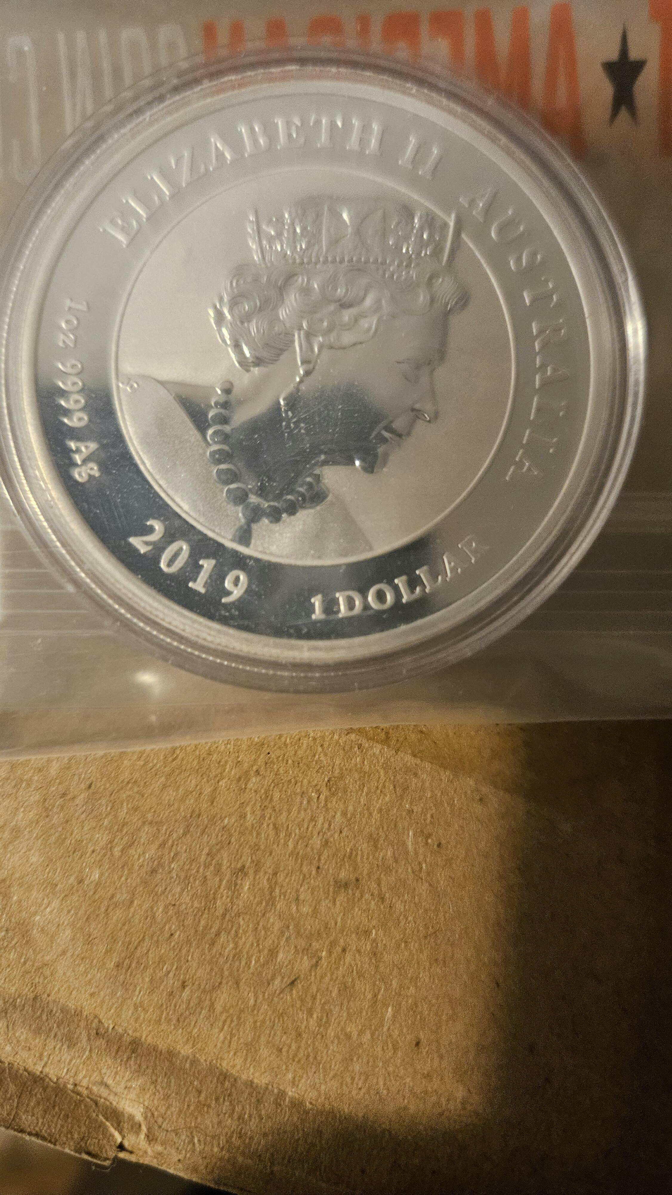 2018 1 Oz .999 Silver Niue Double Dragon $1
