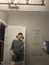 Women's Dark Green Lounge Set