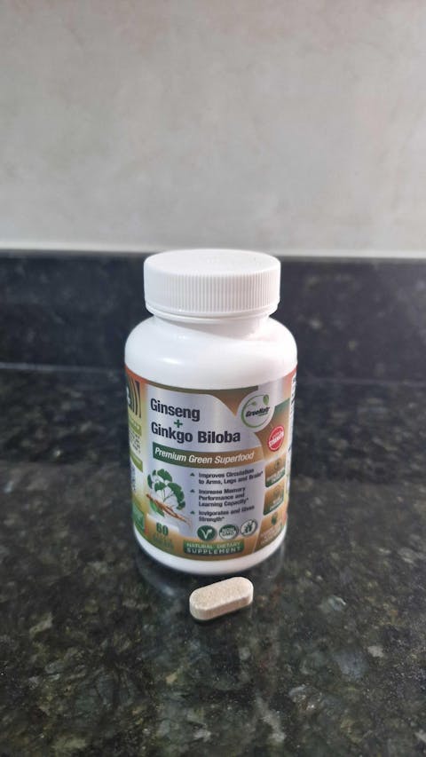 Ginseng and Ginkgo Biloba Cognitive Support (60 Tablets)