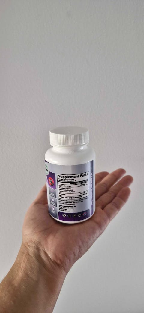 Pure Garcinia Cambogia Extract 1000mg 60% HCA