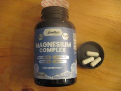 Magnesium Supplement with Glycinate, Citrate, Malate & Oxide (120 Count)
