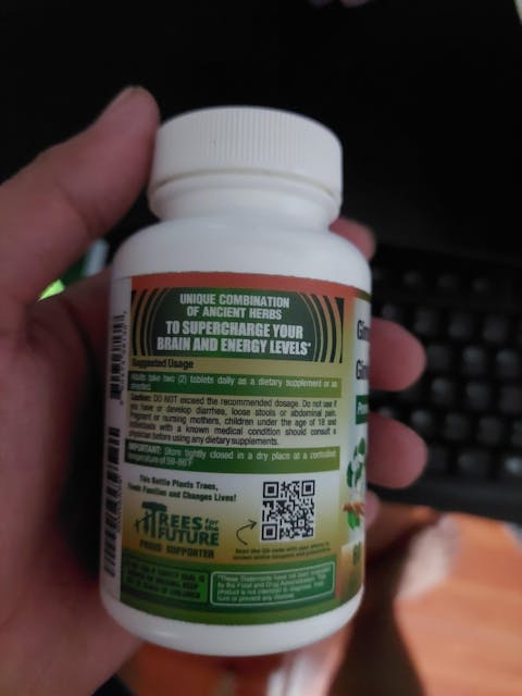 Ginseng and Ginkgo Biloba Cognitive Support (60 Tablets)