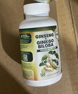 Ginseng and Ginkgo Biloba Cognitive Support (60 Tablets)