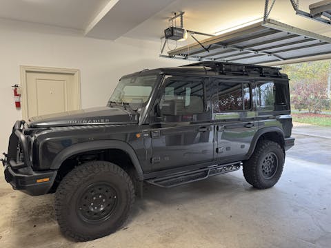 Black Anodized Grab Rails