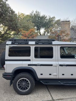 Black Anodized Grab Rails