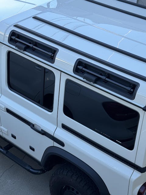 Black Anodized Grab Rails