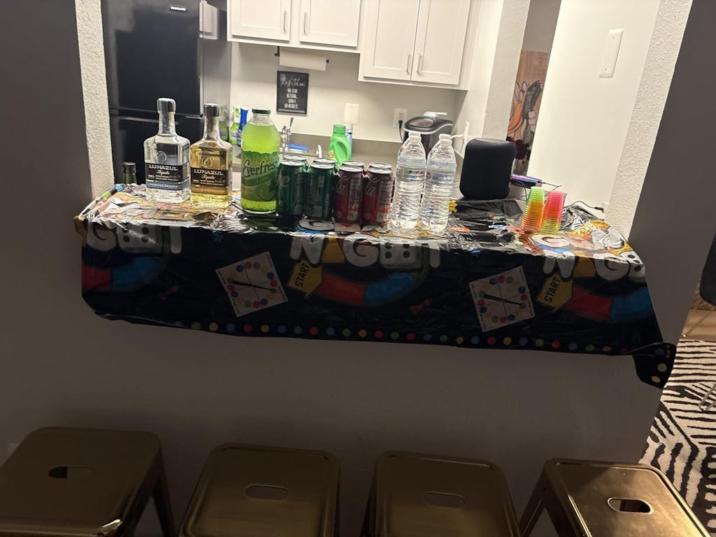 98 Pcs Family Game Night Party Plates Napkins Tablecloths