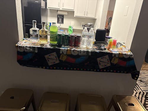 98 Pcs Family Game Night Party Plates Napkins Tablecloths