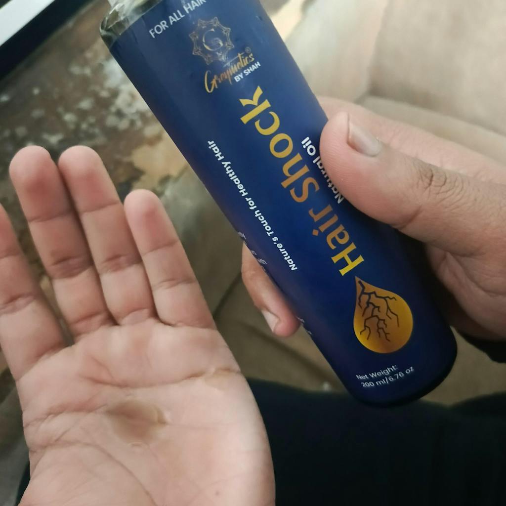 Hairshock Natural Hair Oil Family Pack of 2