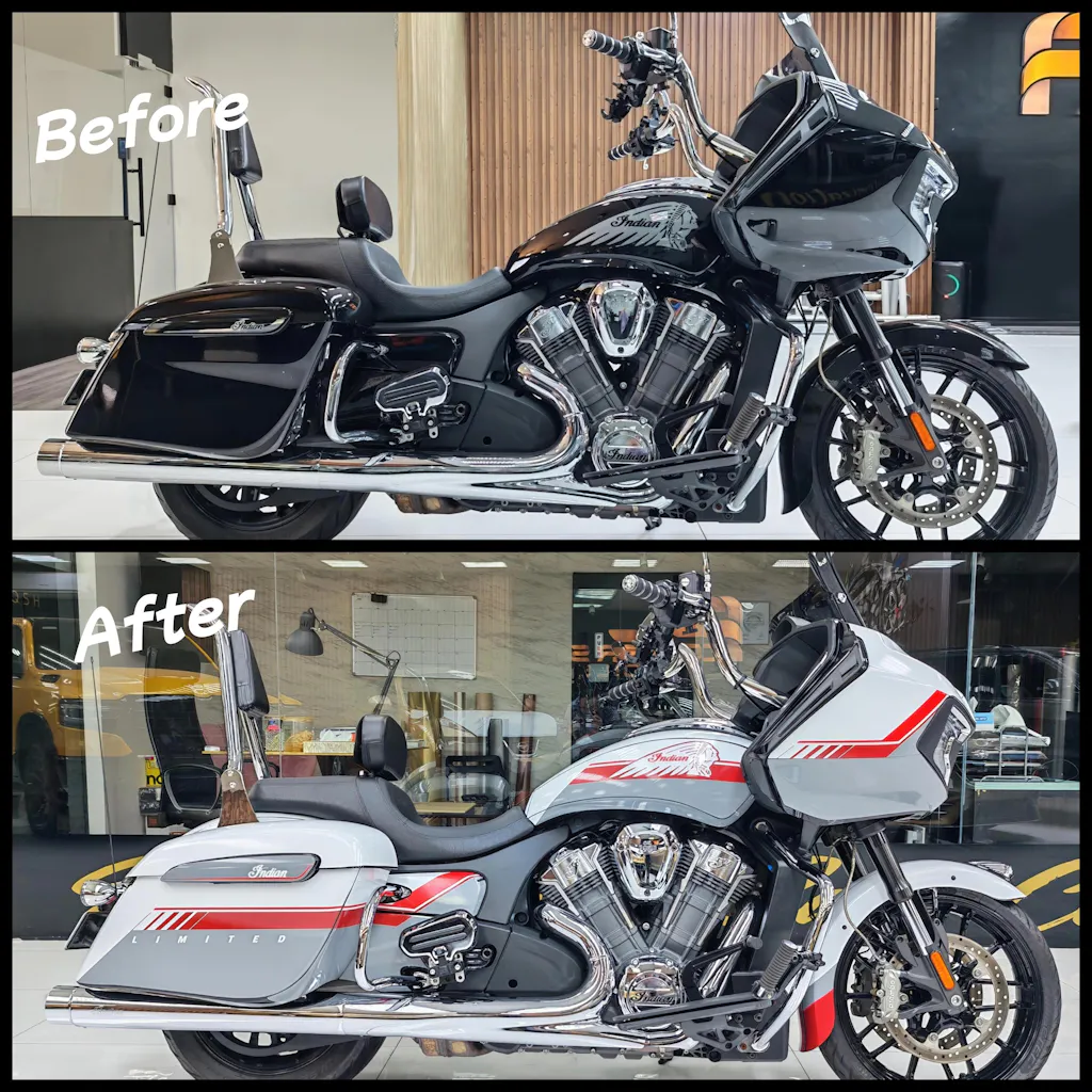 Indian Pursuit Challenger Graphic Full Decal Kit (4-1)
