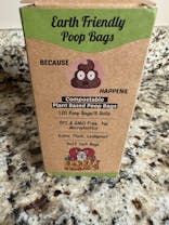 Groovy Pawz Certified Compostable Poop Bags 120 Count / 8 Rolls