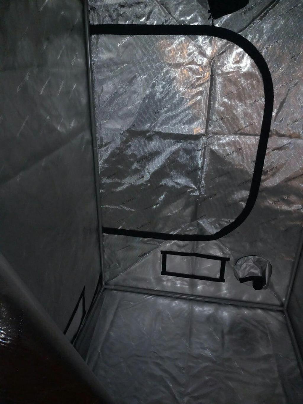 AC Infinity CLOUDLAB 844 Grow Tent 4x4, 2000D