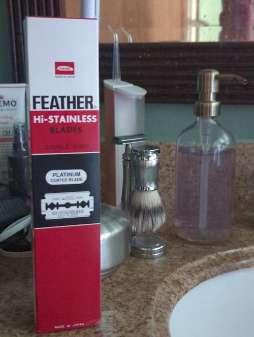 Feather Black Hi Stainless Safety Razor Blades (100 Pack)
