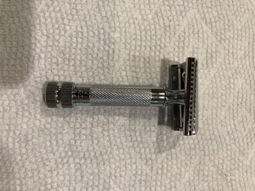 Merkur 37C Heavy Duty Slant Chrome Safety Razor