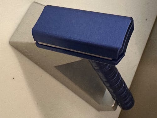 Henson Aluminum AL13 Steel Blue Medium Safety Razor