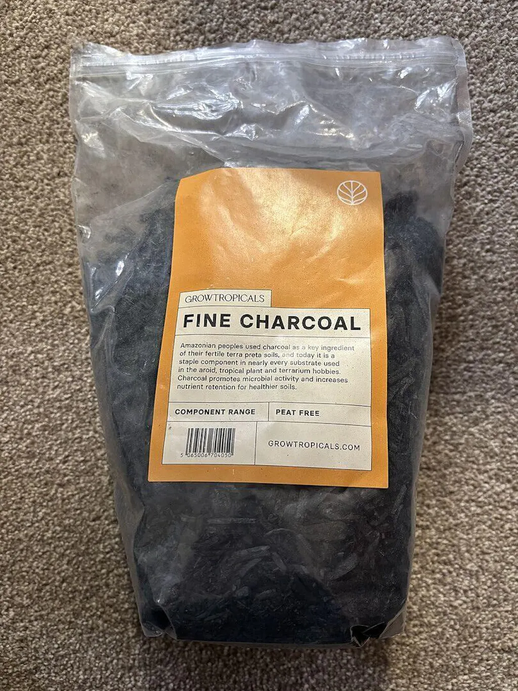 Horticultural Charcoal (Fine Grade) | Potting Soil & Substrates |  GrowTropicals.com