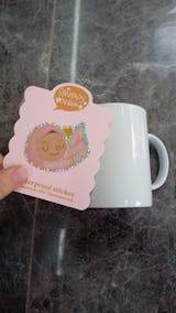 I Support Hijab GLITTER Waterproof Sticker